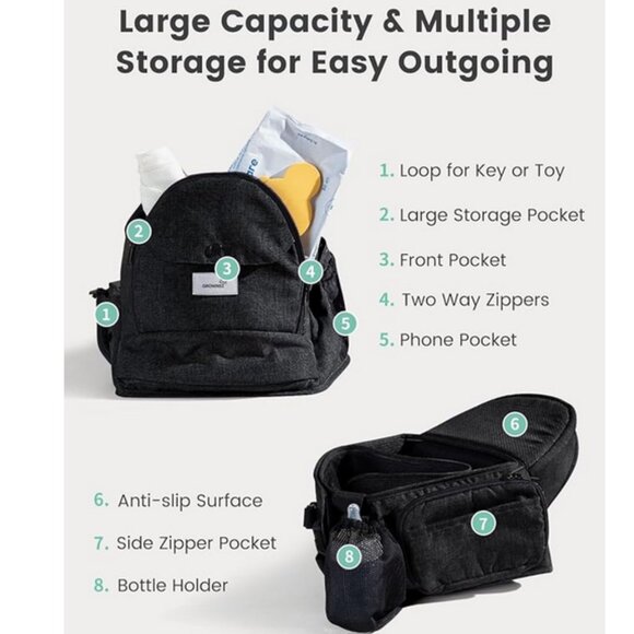 GROWNSY Hip Carrier - Picture 3 of 8